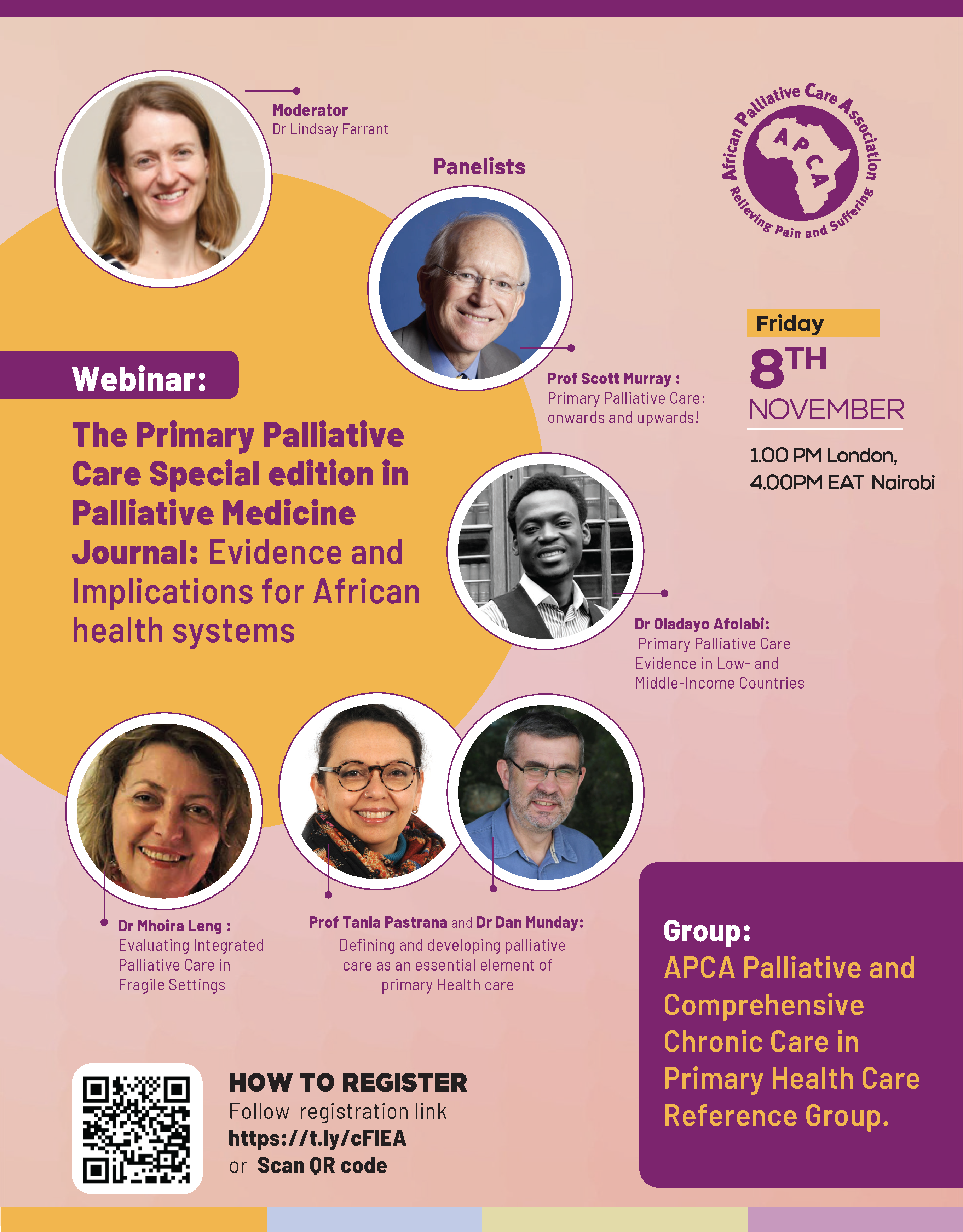 Last Call: Join Our Webinar on Primary Palliative Care in African Health Systems