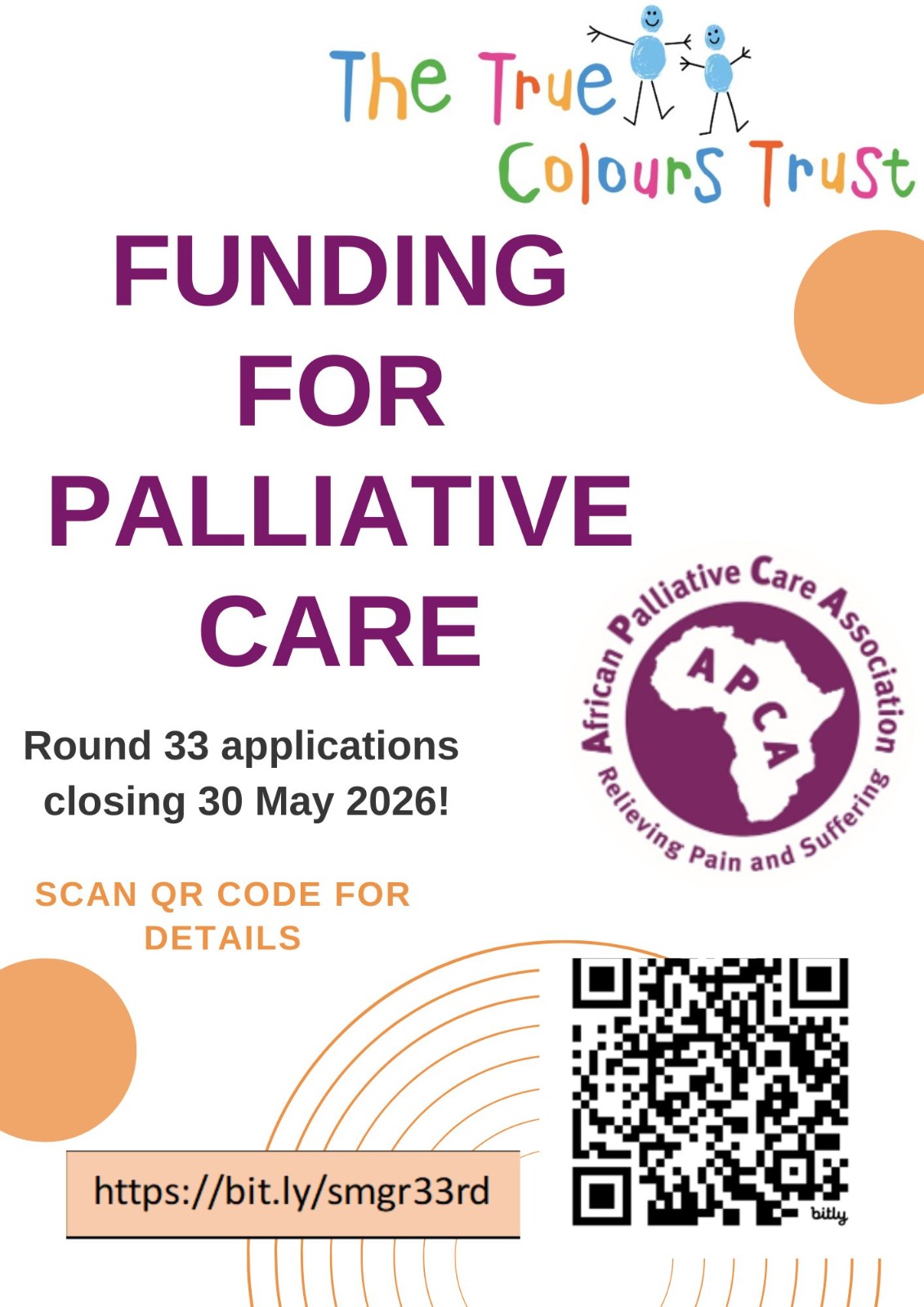 33rd Call for Applications-Small Grants for Palliative Care